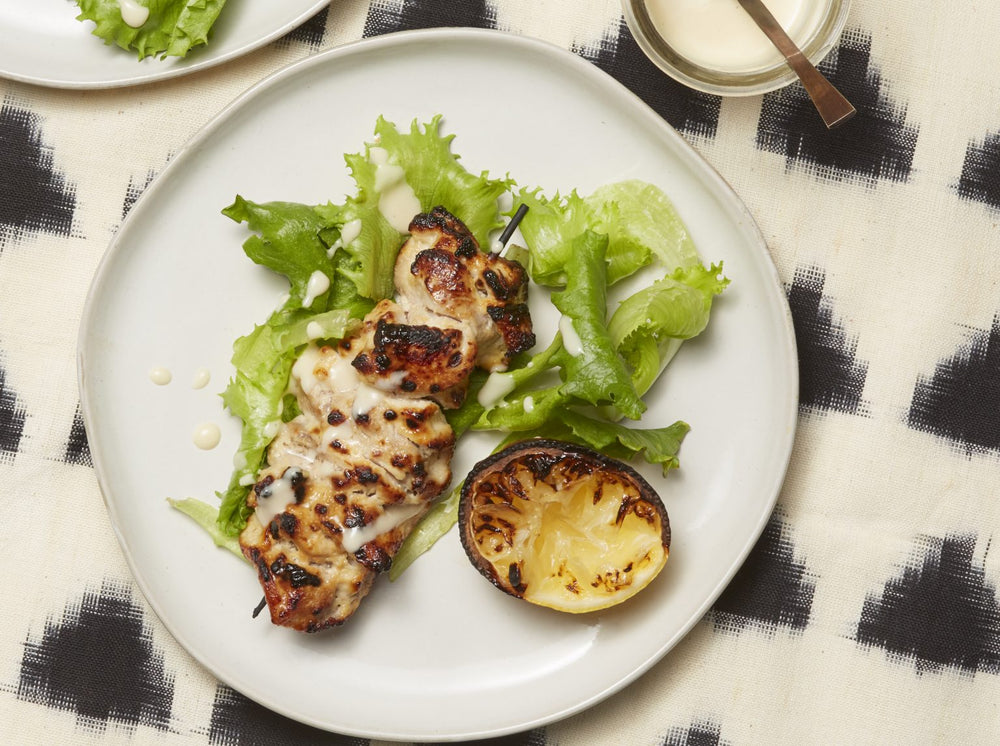 Not Just Salad Dressing  Marinated Chicken Skewers