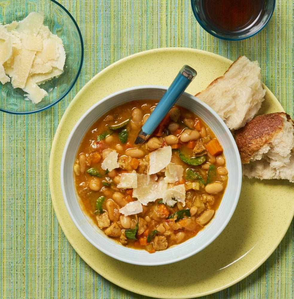 Tuscan White Bean Soup with Not Just Pasta Sauce
