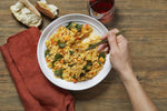 Vegetable Barley Risotto with Not Just Pasta Sauce