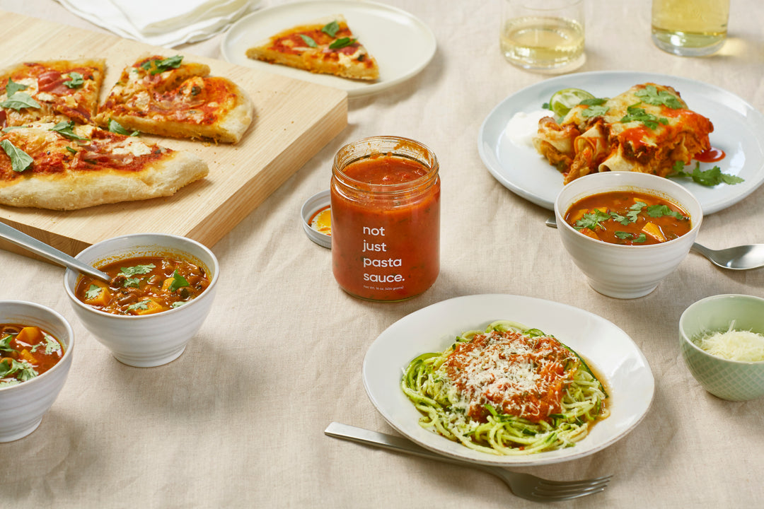 not just pasta sauce spread