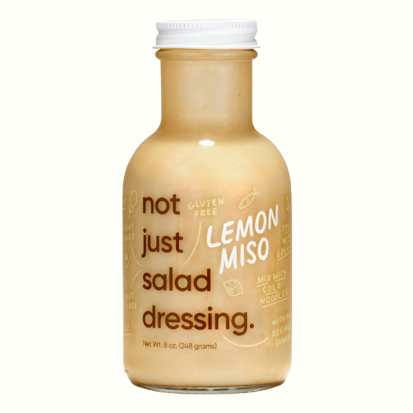 Lemon Miso Salad Dressing